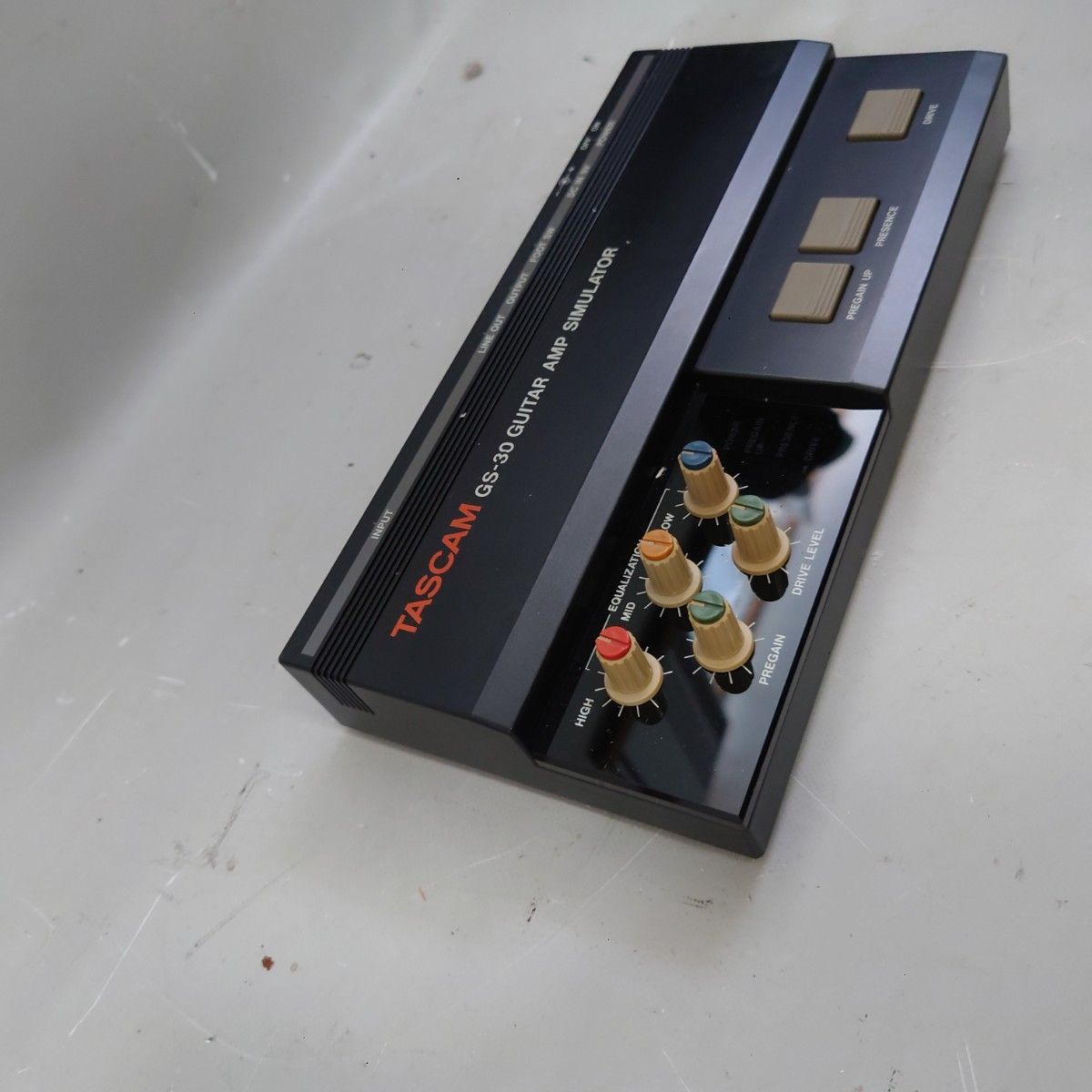 TASCAM GS-30D 世界初の？ギターアンプシミュレーター　中古動作品 TASCAM GS-30D 世界初の？ギターアンプシミュレーター 中古動作