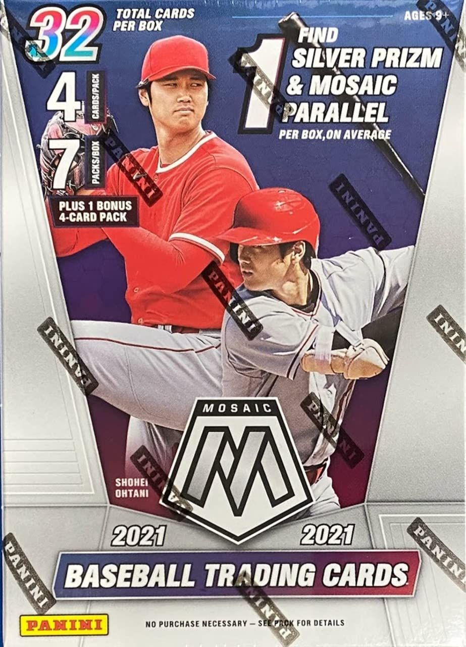 2021 Panini 野球 モザイク 野球 トレーディングカード ブラスターボックス