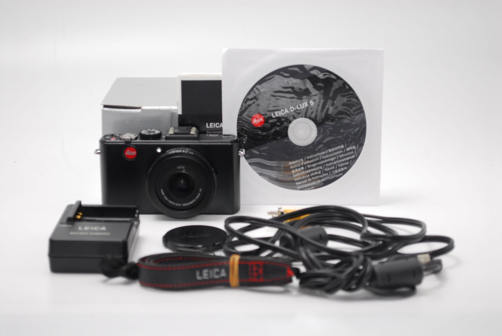 101039☆極上品☆Leica d-lux ( Typ 109 )デジタルカメラ(ブラック