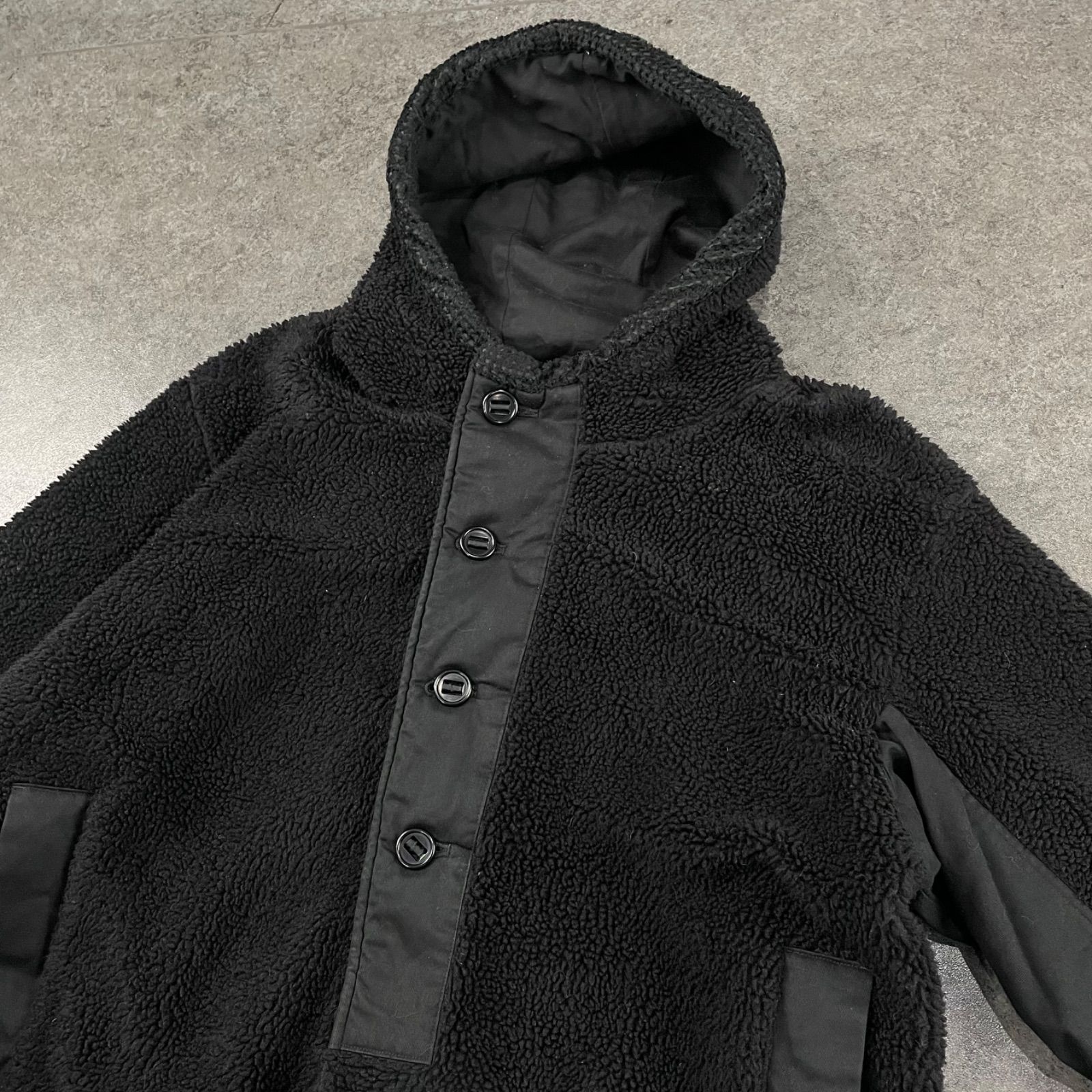 ボアフリースジャケット パーカー