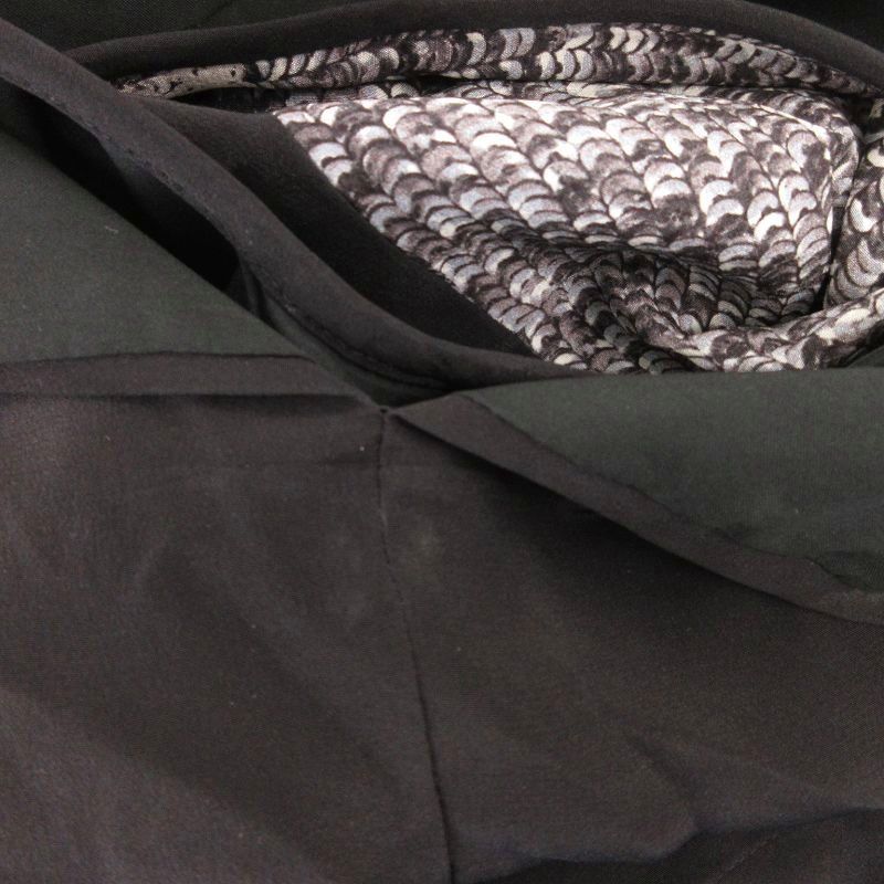 美品 マークジェイコブス シルク 総柄 ロング ノースリーブ ワンピース マークバイマークジェイコブス MARC by MARC JACOBS