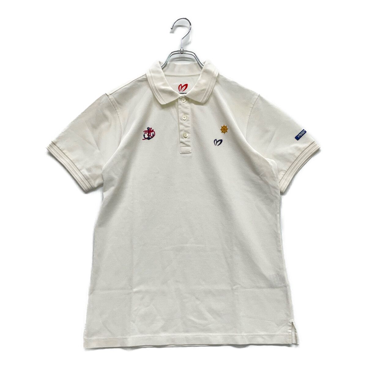 中古 メンズ マスターバニーエディション MASRTER BUNNY EDITION 半袖ポロシャツ 5(L) 白 ホワイト