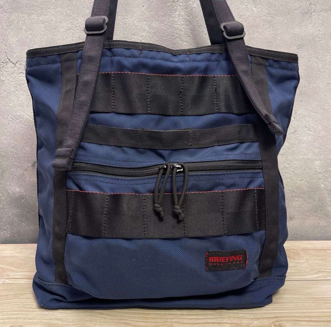 BRIEFING ブリーフィング トートバッグ ネイビー