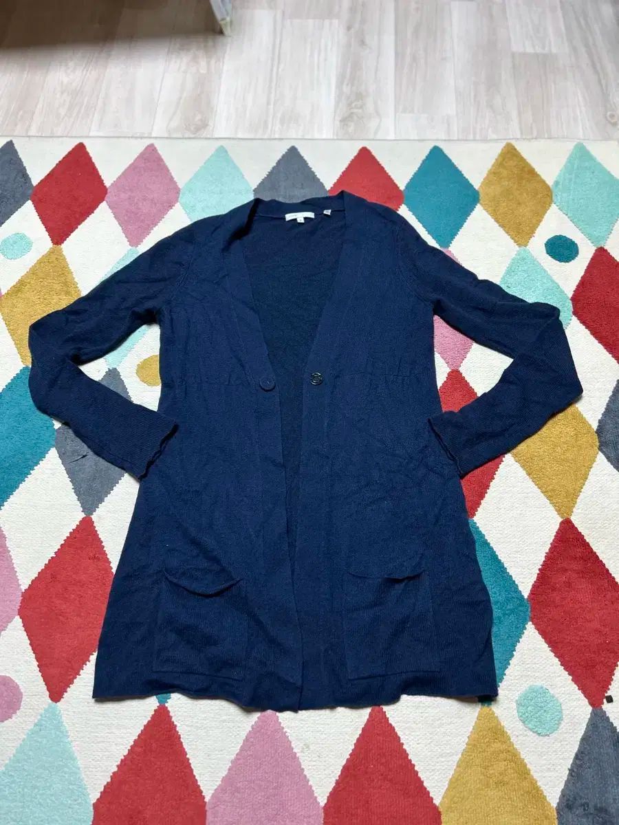 Vince ネイビー カーディガン カシミア100 プロ