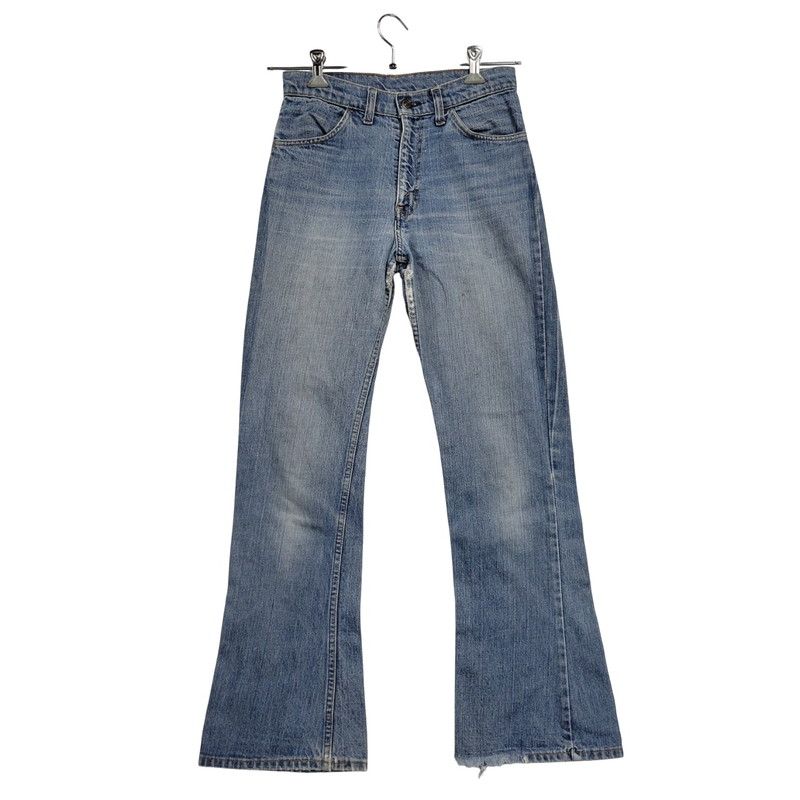 Levi s リーバイス SMALL-E 42TALON ZIP FLARE PANTS フ パンツ オレンジタブ デニム ジーンズ ボトムス 157-250514-as-23-izu