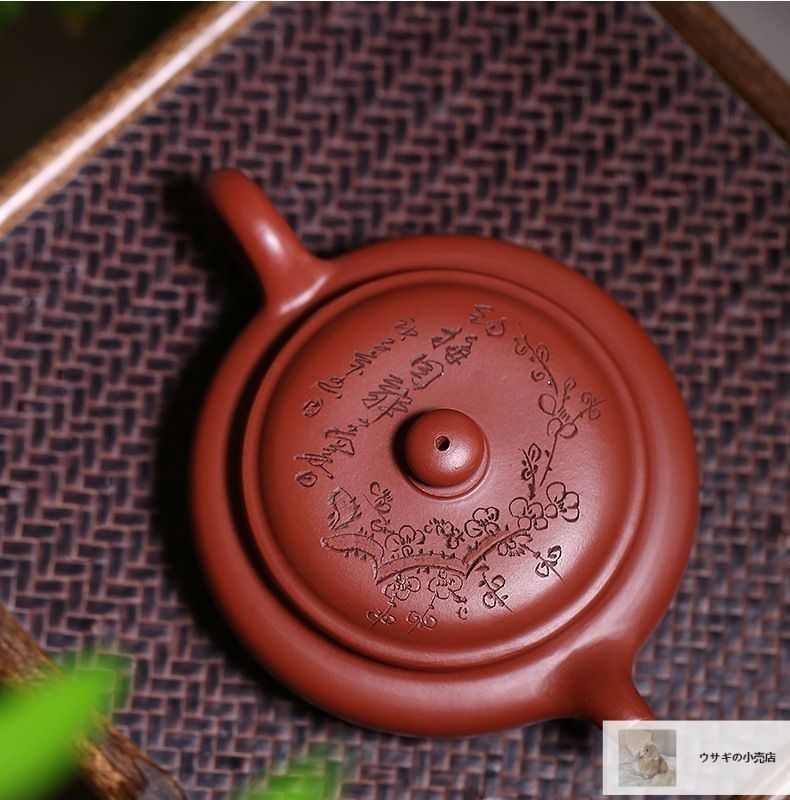 ミニ急須　宜興紫砂 朱泥急須 煎茶道具 唐物　急須　茶道具 紫砂壷 宜興紫砂 朱泥 本物 急須 煎茶道具 古美術 茶壷 煎茶器