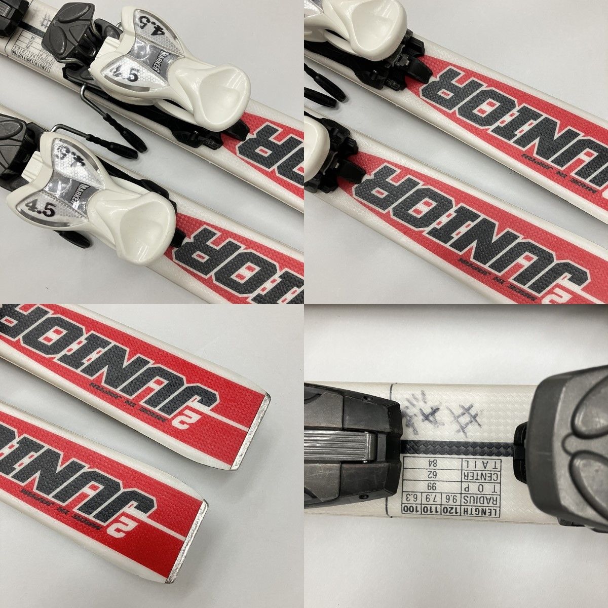OGASAKA - 〇〇OGASAKA オガサカ junior J2 スキー Jrスキー スキー板 110cm レッド 現状渡し 〇〇OGASAKA オガサカ junior J2 スキー Jrスキー スキー板