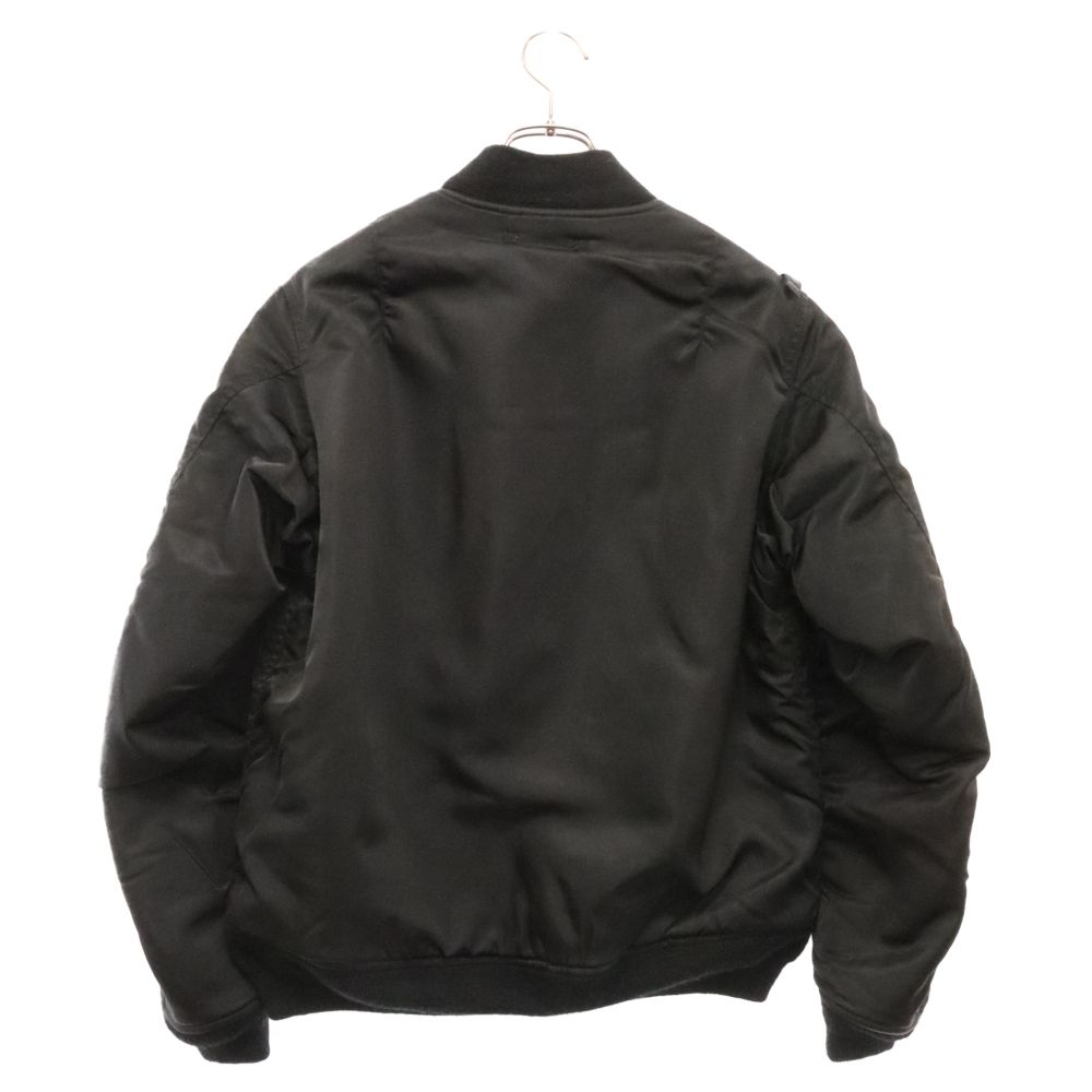 WTAPS (ダブルタップス) 14AW YOUTHFULL DAYZ MA-1 JACKET NYLON TWILL フライトジャケト ミリタリー  ブラック 142GWDT-JKM04 - メルカリ