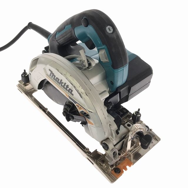 ☆中古品☆makita マキタ 100V 165mm 電子造作用精密マルノコ HS6403 ガイド付 精密丸のこ 精密丸ノコ 精密丸鋸 木工用 切断機 97313