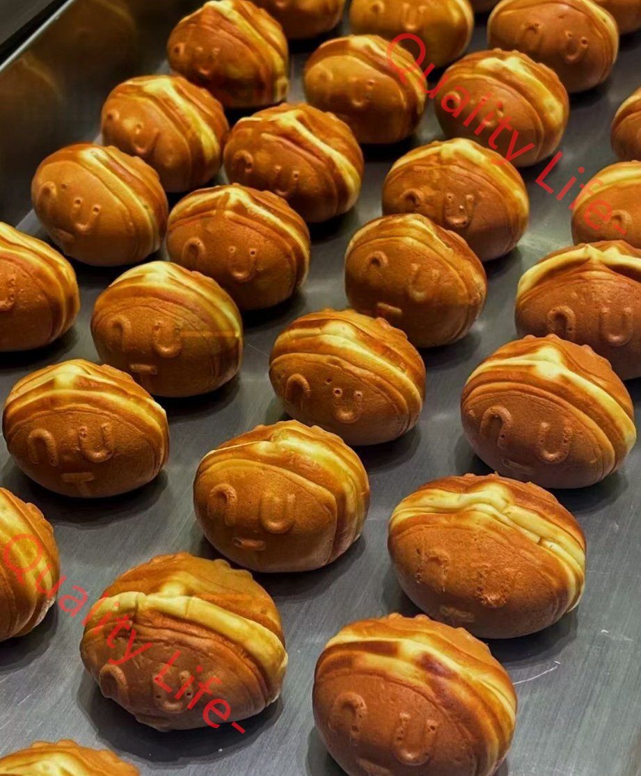 LPガス 栗の形のベビーカステラ機 栗の形焼き機 今川焼 たい焼き 18穴 ガス式|業務用|厨房機器