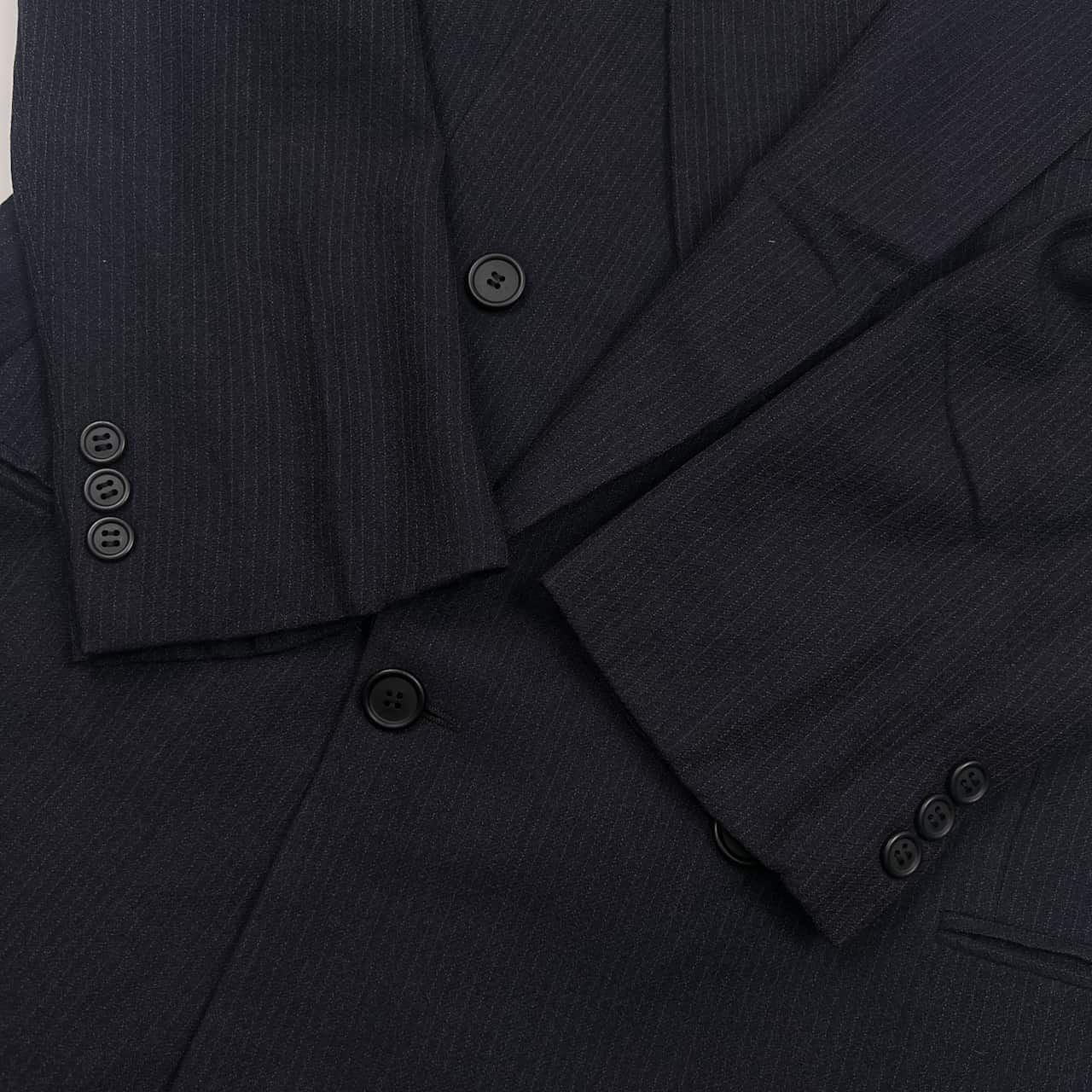 GIORGIO ARMANI ジョルジオアルマーニ / ダブルジャケット 黒 Giorgio Armani】ジョルジオアルマーニ『黒タグ UPTON size48