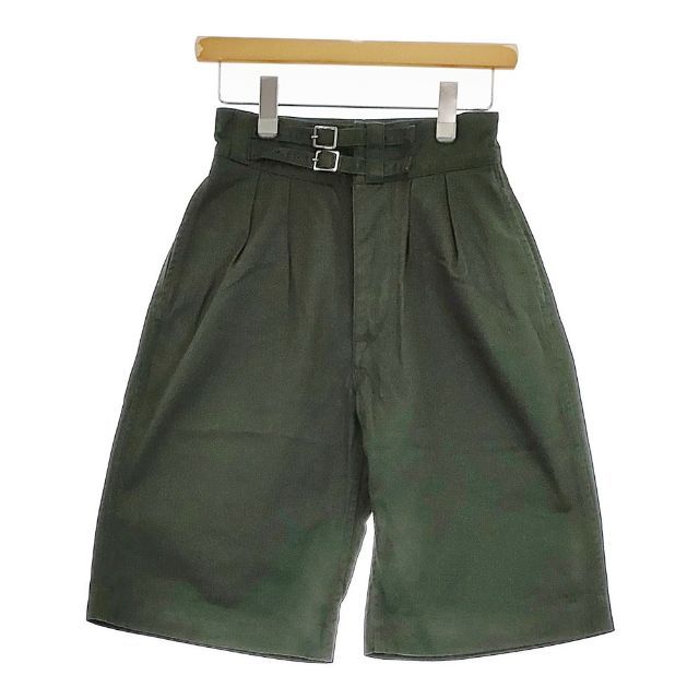 LENO グルカショートトラウザーズ ショートパンツ ハーフパンツ ショーツ グリーン レディース リノ 5-0503S∞