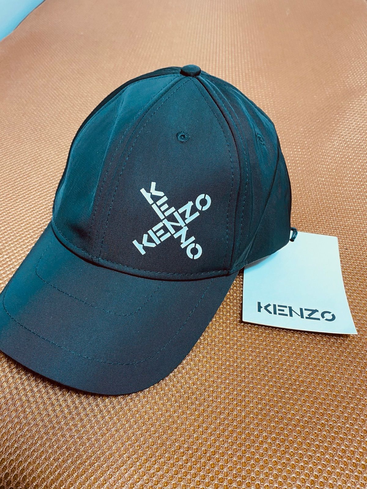 新品☆KENZO ケンゾー スポーツ ロゴ キャップ 帽子 黒☆ - メルカリ