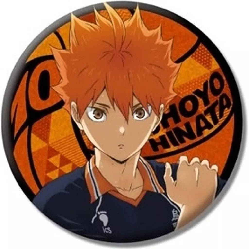 中古】バッジ・ビンズ 日向翔陽 「ハイキュー!! ラメキラカンバッジ