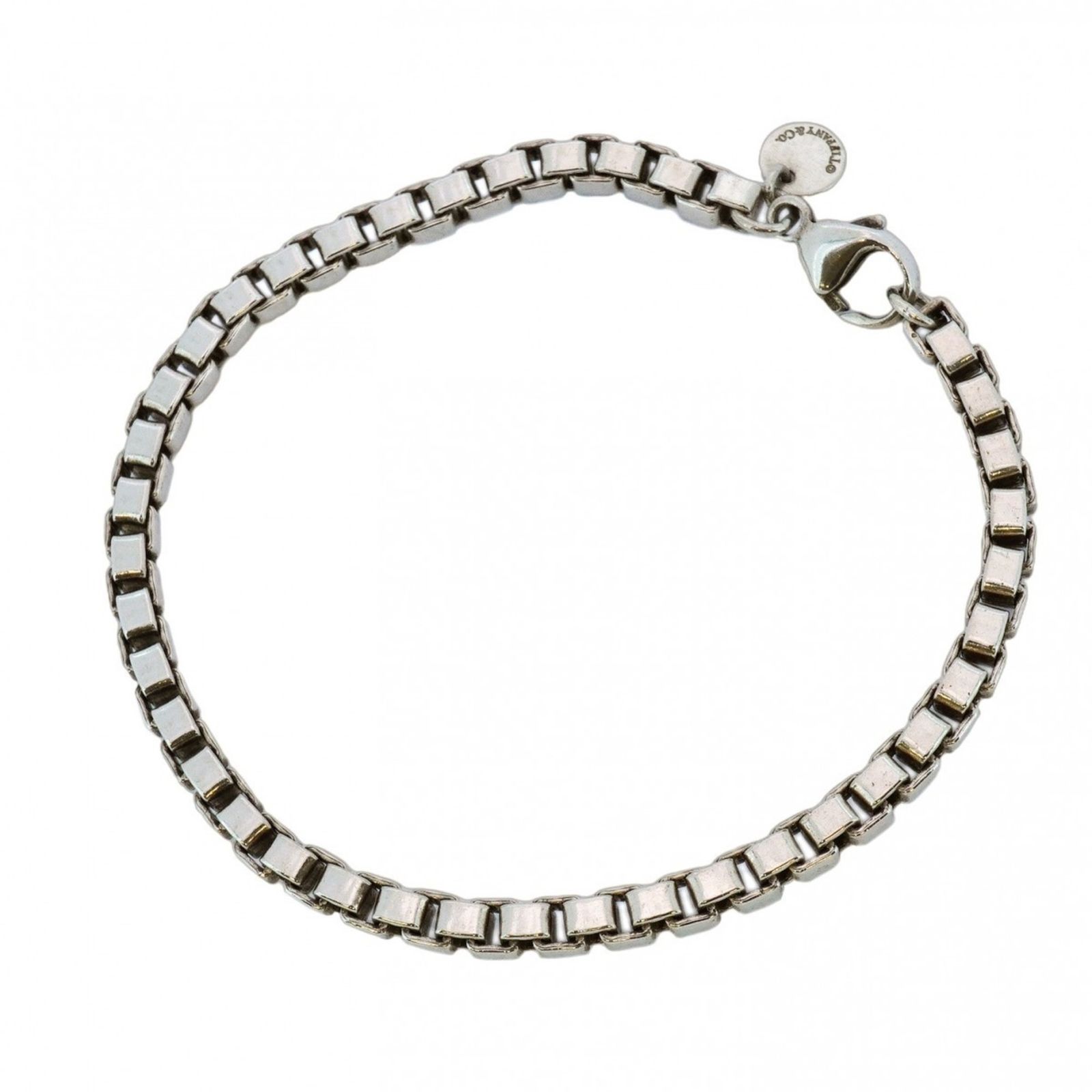 h452 美品　ティファニー　ベネチアン　ブレスレット　シルバー　925 極美品✨ ティファニー ベネチアン ブレスレット シルバー 925