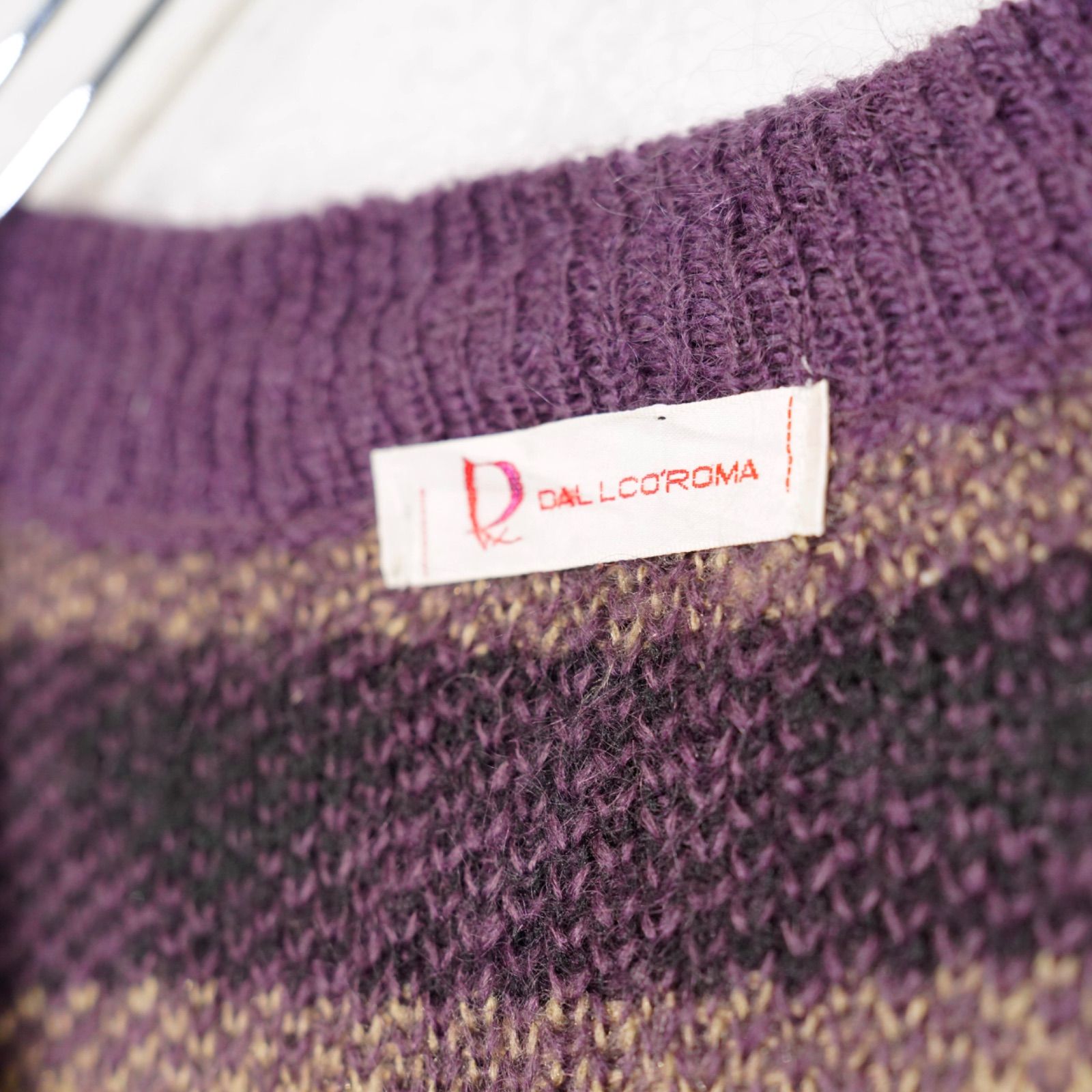 2025年最新作が続々入荷中！ USA VINTAGE DALL LCO ROMA FANCY DESIGN MOHAIR KNIT VEST アメリカ古着ファンシーデザインモヘアニットベスト 品質が完璧、値段が激安！