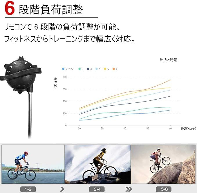 ブラック Sportneer 自転車トレーナローラー台 自転車トレーニング