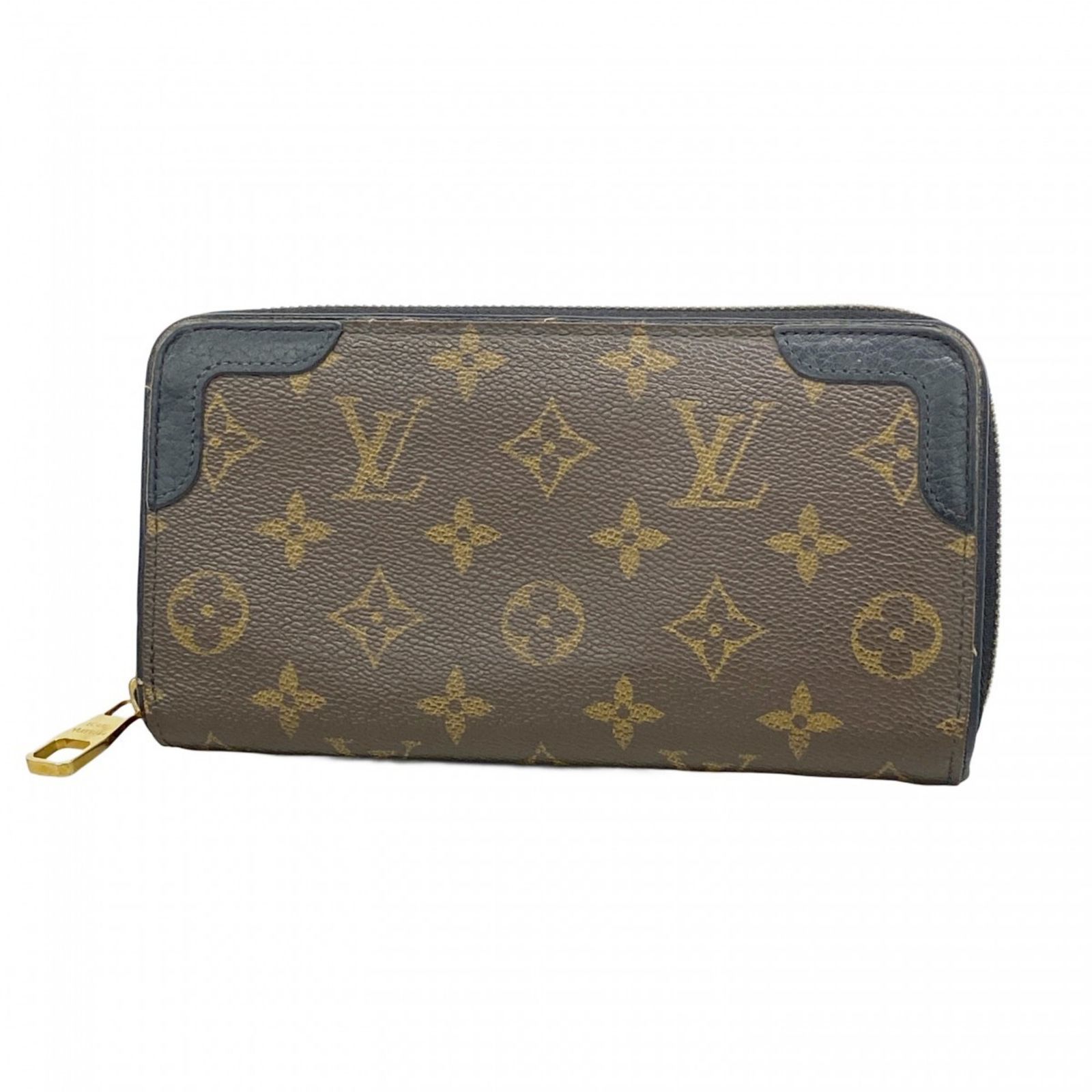ルイ ヴィトン Louis Vuitton ルイ ヴィトン 長財布 モノグラム レティーロ ジッピーウォレット M61855 ブラウン ノワールレディース