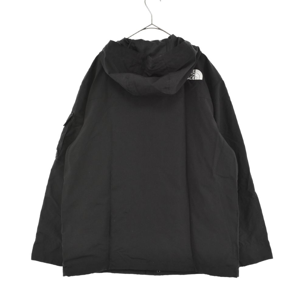 THE NORTH FACE (ザノースフェイス) WHITE LABEL MANTON JACKET マントン ジャケット マウンテンパーカー  ブラック フード付き NJ3BN01J