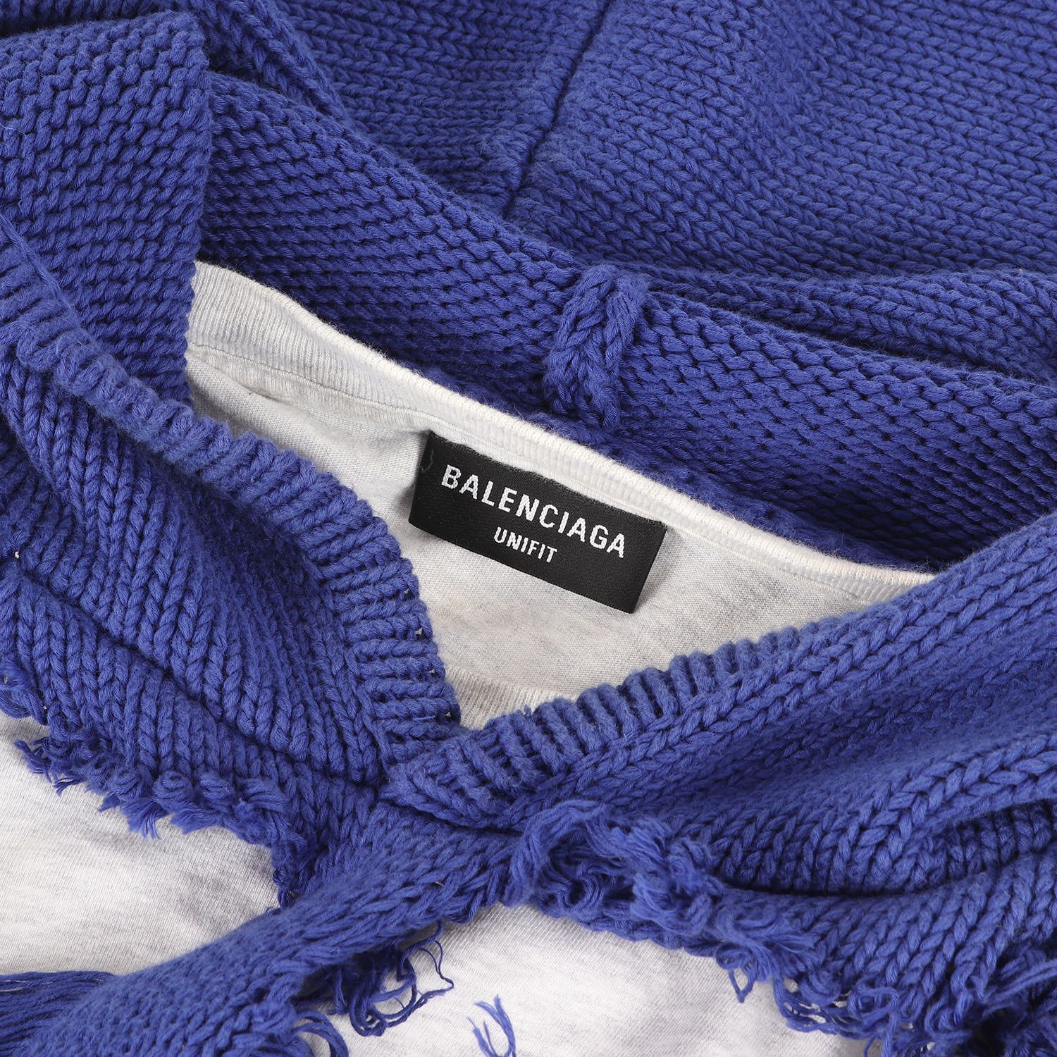 BALENCIAGA バレンシアガ パーカー サイズ:S 21AW デストロイ加工 