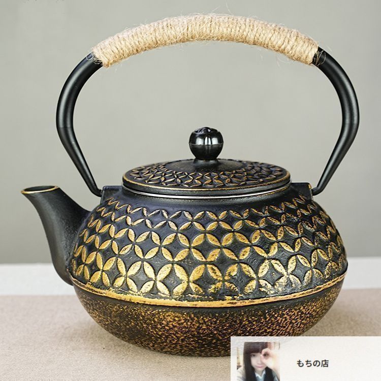 新しい未使用 南部鉄器 鉄瓶 鉄器 急須 おしゃれ IH 対応 鉄