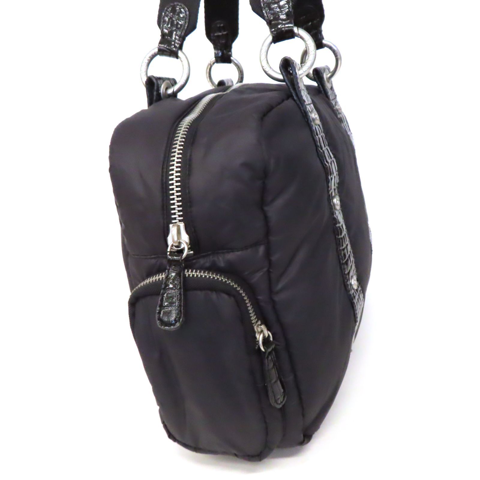 美品 アルマーニジーンズ 巾着 バケット ショルダーバッグ 鞄 レディースメンズ OH25074 美品 AJ ARMANI JEANS アルマーニジーンズ トートバッグ