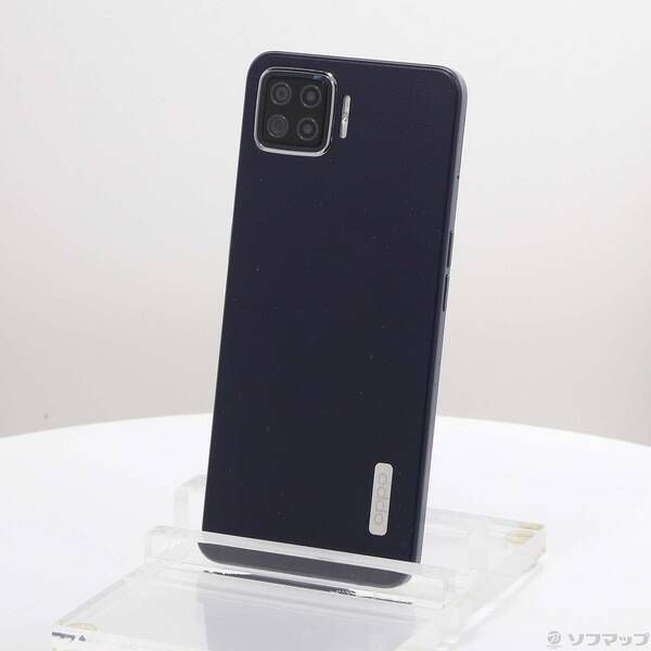 中古品〕 OPPO A73 64GB ネービーブルー ZKVE2002BL 楽天 SIMフリー【352】