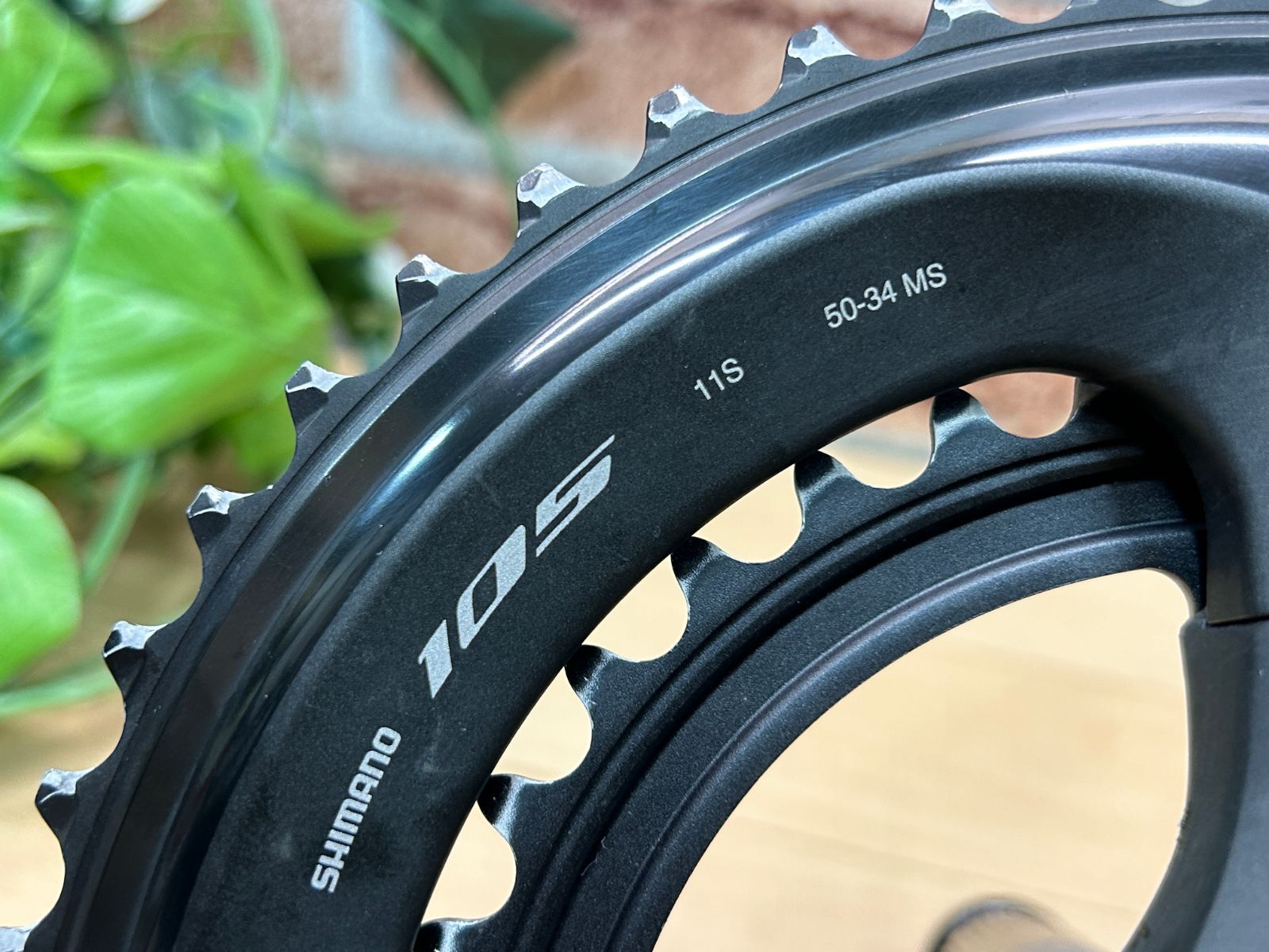 シマノ FC-R7000/170mm★50-34T★クランクセット★中古 SHIMANO - シマノ 105 クランク R7000 170mm 中古 50-34t