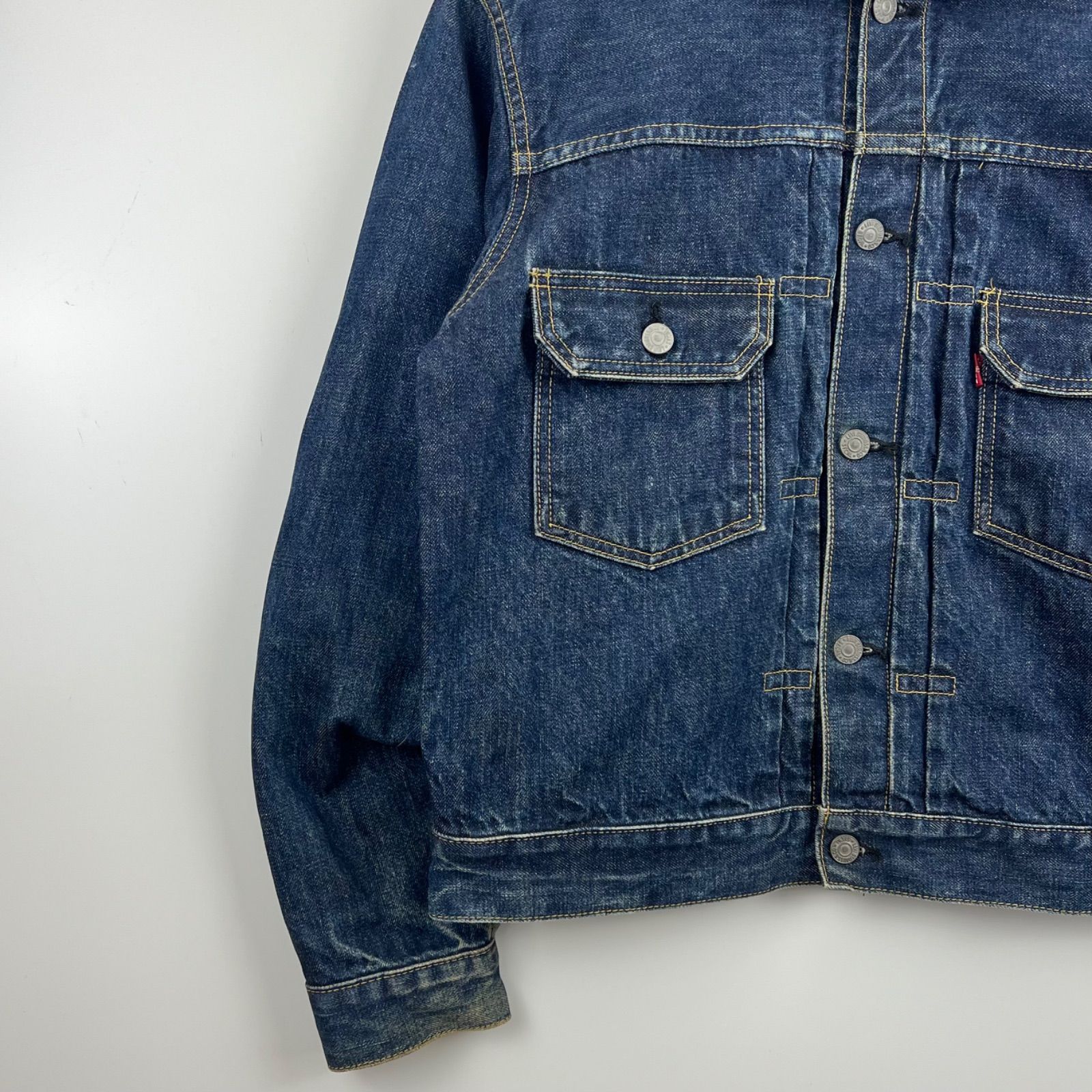 LEVI’S71507セカンド2NDデニムジャケット40日本製 Levi's 90s 1997 JAPAN VTG 71507XX 2nd denim jacket 40 リーバイス