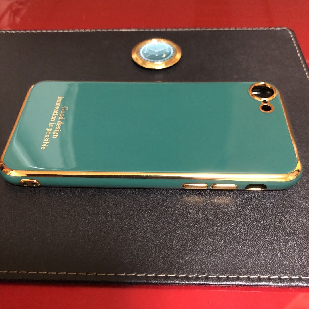 iPhoneケース 背面ケース スマホリング付き デザインケース