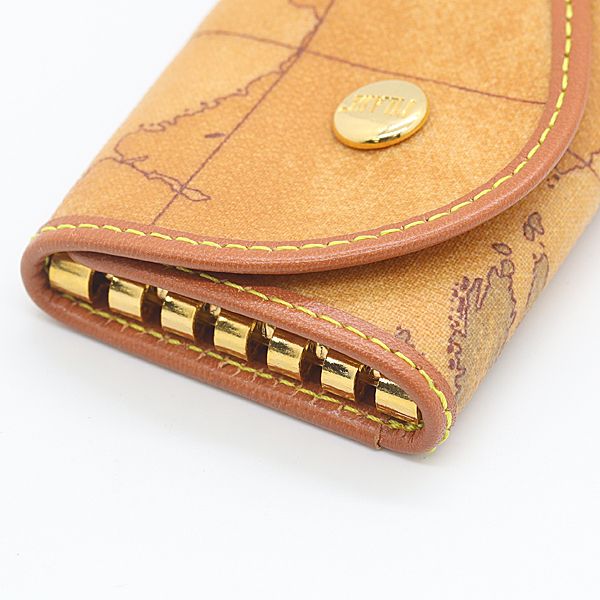 良品 プリマクラッセ 6連キーケース ブラウン ブランド小物 キーケース