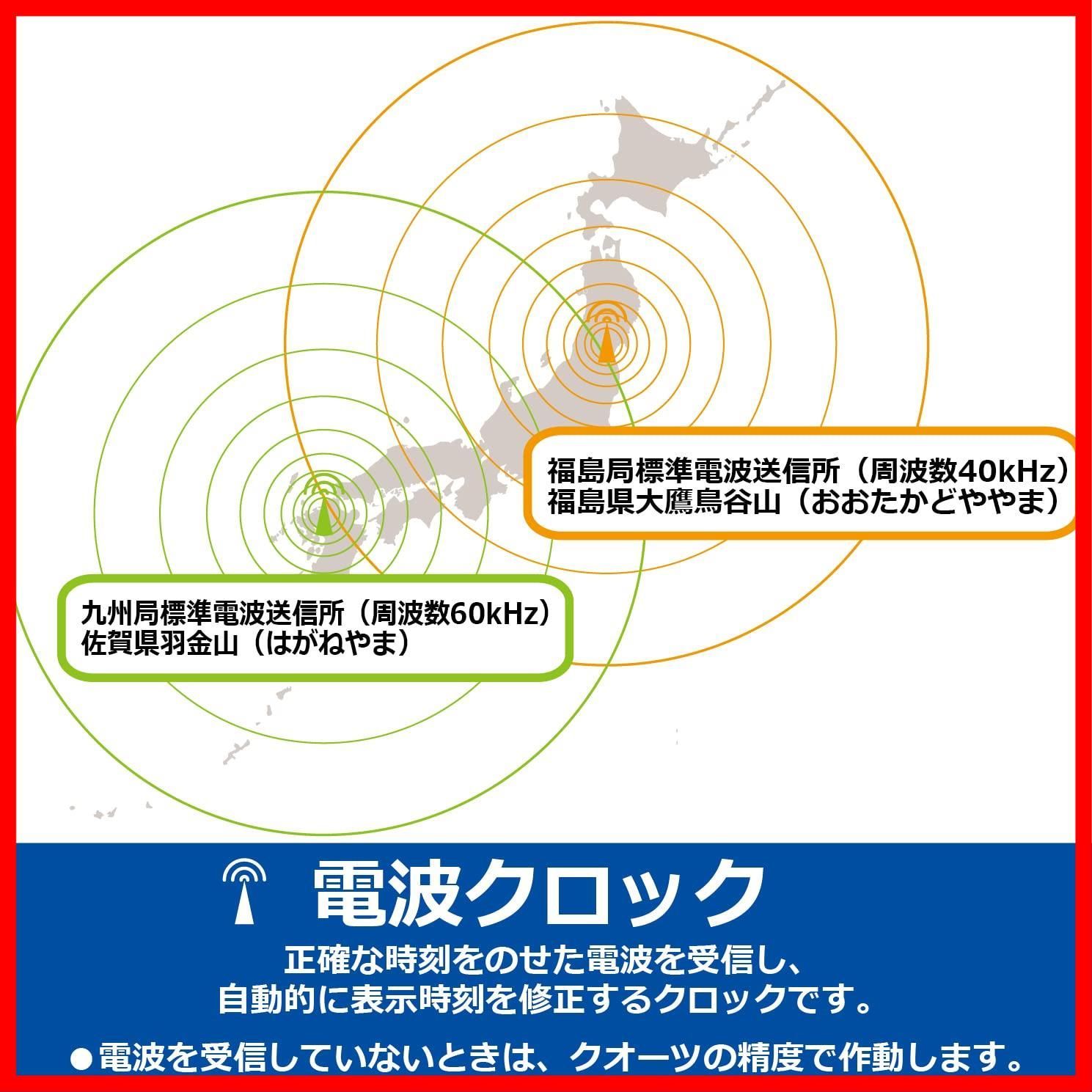 掛け時計 電波