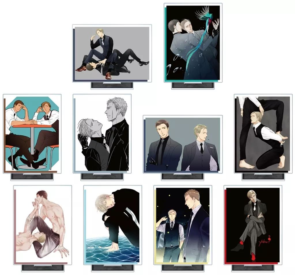 アクリルスタンド・アクリルパネル 全10種セット 「囀る鳥は羽ばたか