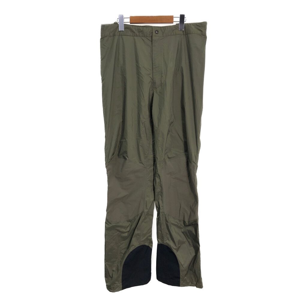 patagonia パタゴニア ナイロン スキーパンツ アウトドア スノースポーツ オリーブ (メンズ 38) 中古 古着 S6111
