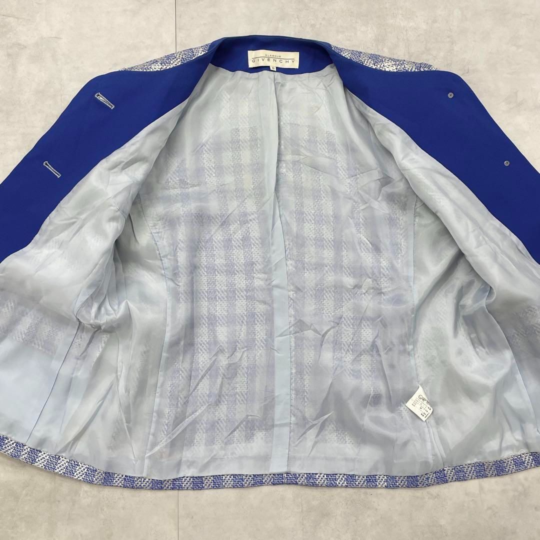 ◎GIVENCHY ジバンシー セットアップ ノーカラージャケット スカート 2