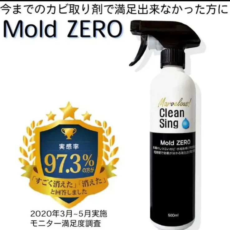 モールドゼロ❤︎カビ取り 強力 漂白洗剤 新品未使用❤︎送料込み 大