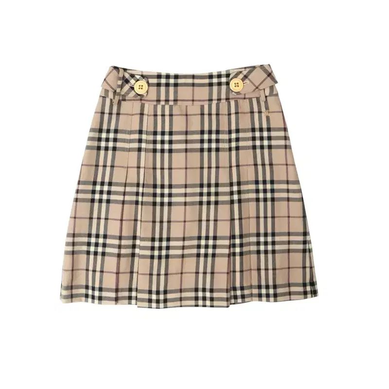 BURBERRY バーバリー ロンドン ベージュ ノヴァチェック ウール スカート