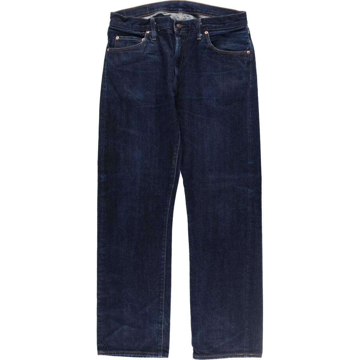 古着 濃紺 リーバイス Levi's 505-0217 ユーロモデル テーパードデニムパンツ メンズw35相当/eaa520184