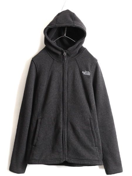 THE NORTH FACE - US企画 ノースフェイス セーター フリース パーカー ジャケット M 濃灰 US企画 ノースフェイス セーター フリース パーカー ジャケット