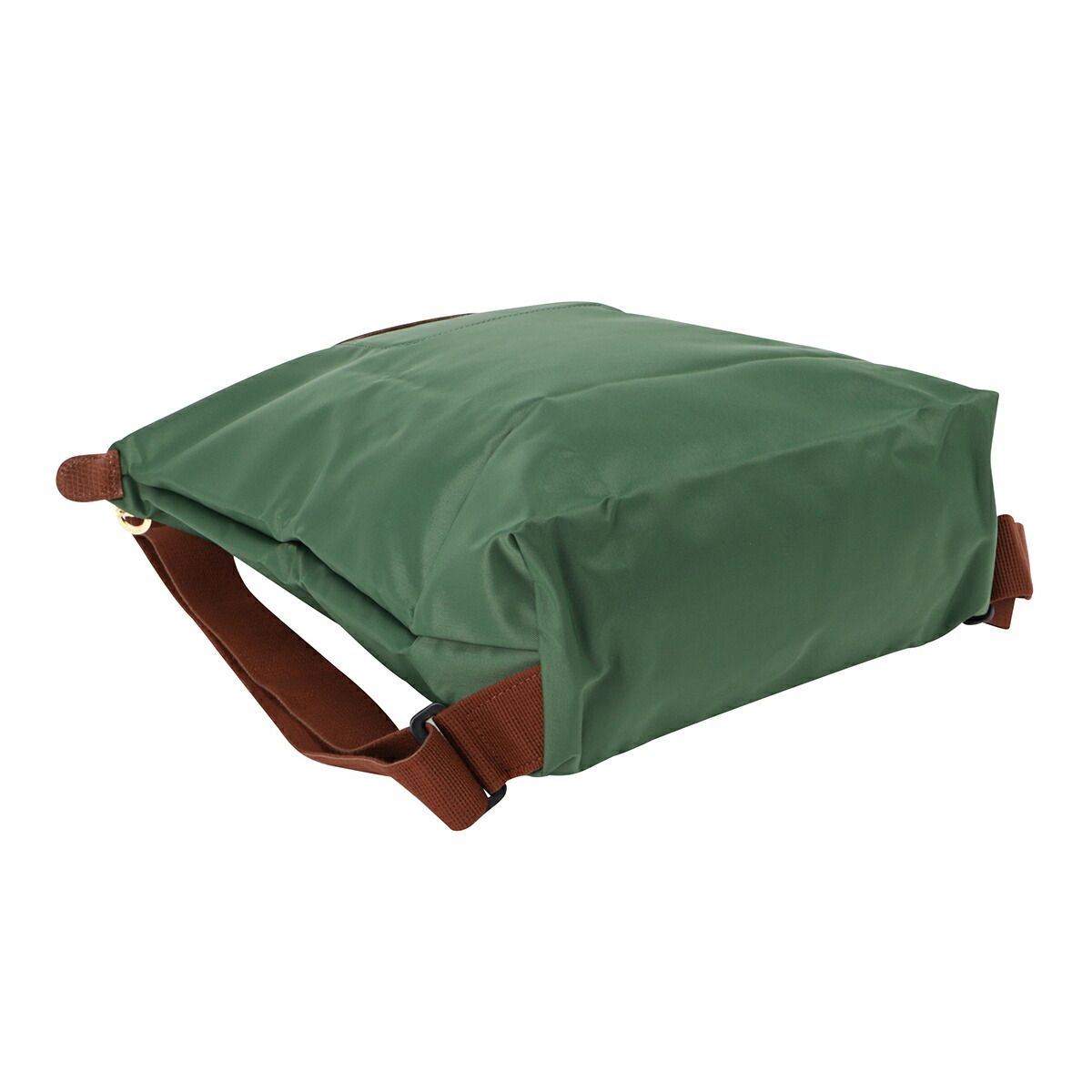 Longchamp Le Pliage Backpack M British Green Recycled Nylon 