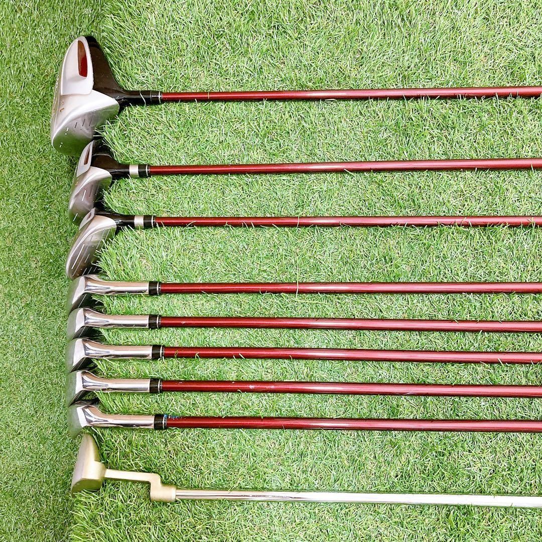 3.レフティー 初心者オススメ ゴルフクラブ レディースセット 左利き 9