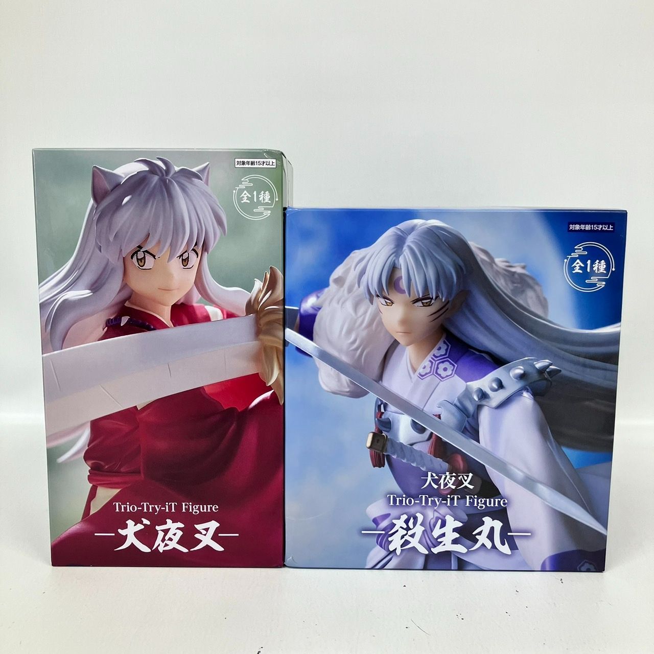 犬夜叉　殺生丸　Trio-Try-iT Figure　フィギュア　2体セット 犬夜叉 殺生丸 Trio-Try-iT Figure フィギュア 2種セット - メルカリ