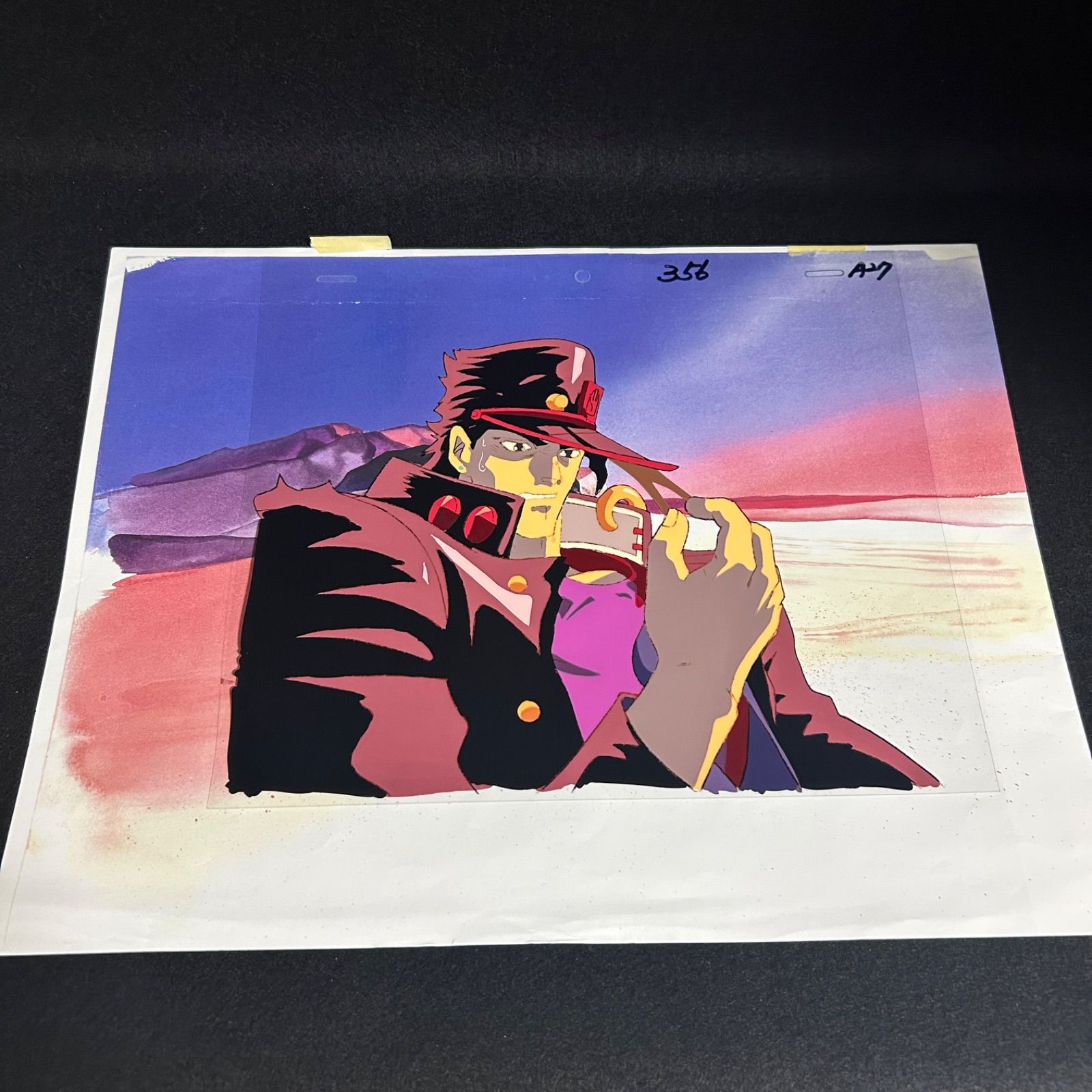 ジョジョの奇妙な冒険 OVA 空条承太郎 ジャンプ懸賞当選品 セル画