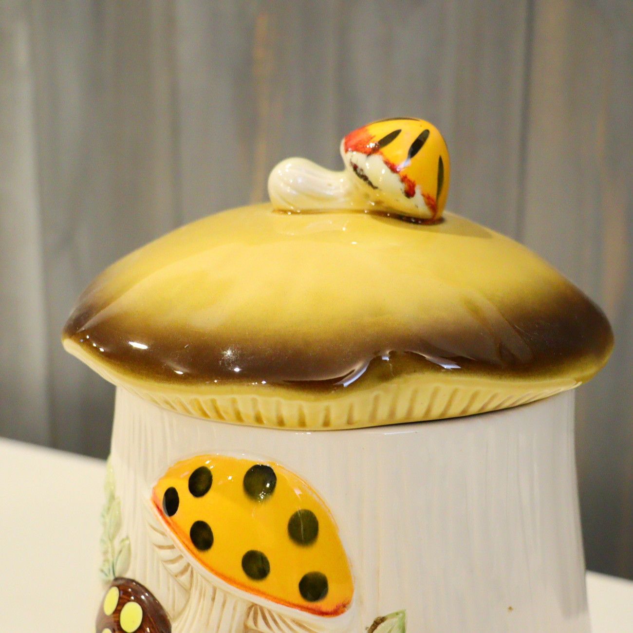 キャニスターポット きのこ