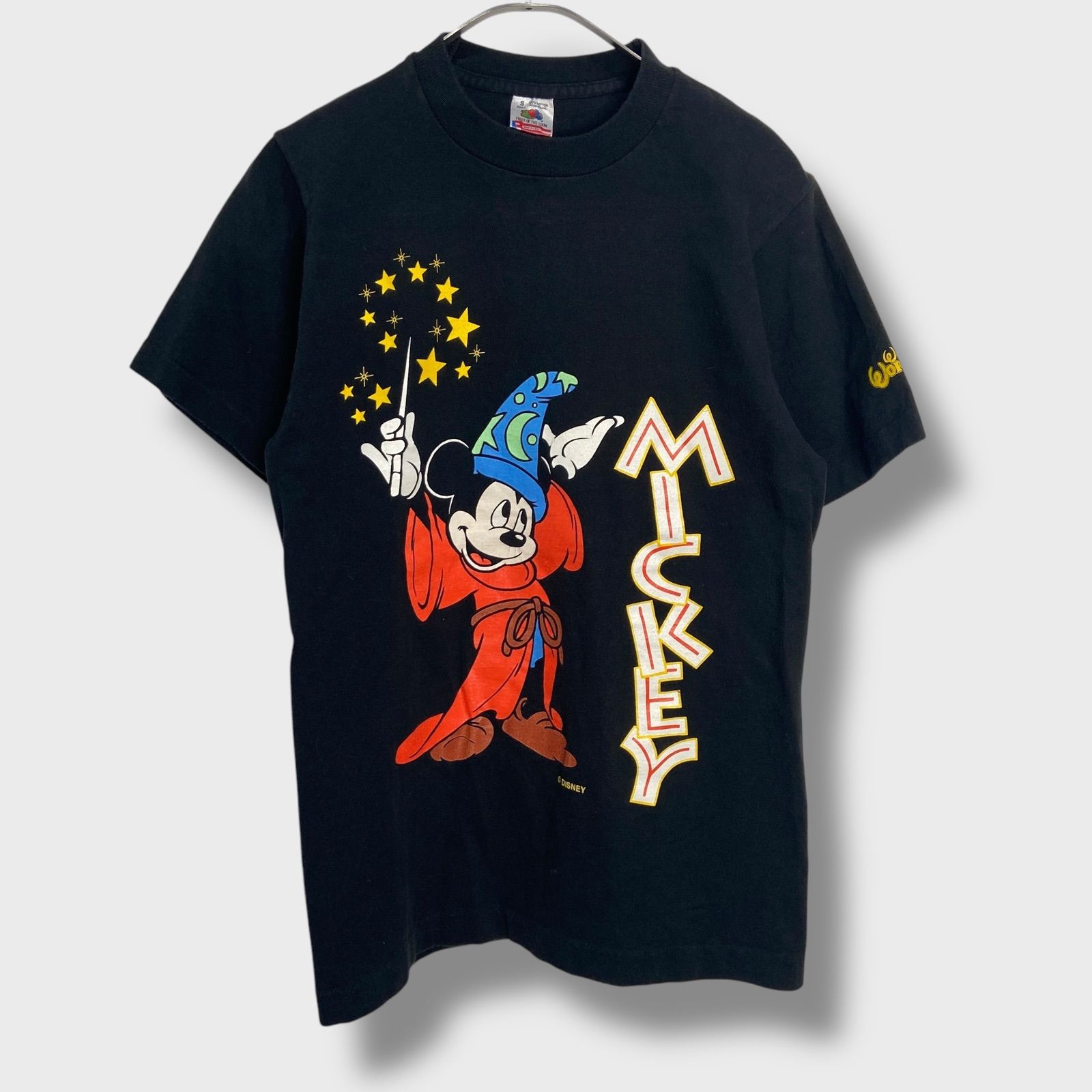 ☆美品☆ディズニー☆ファンタジアミッキー☆プリントTシャツ