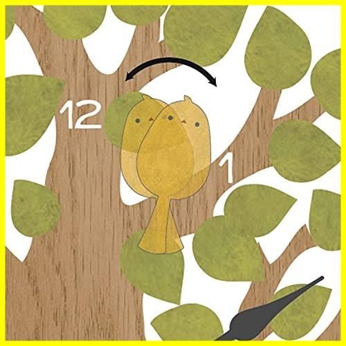 振り子時計 小鳥 トゥルル 壁掛け時計 鳥の振り子が可愛い壁掛け時計「トゥルル」（掛け時計⁄置き時計