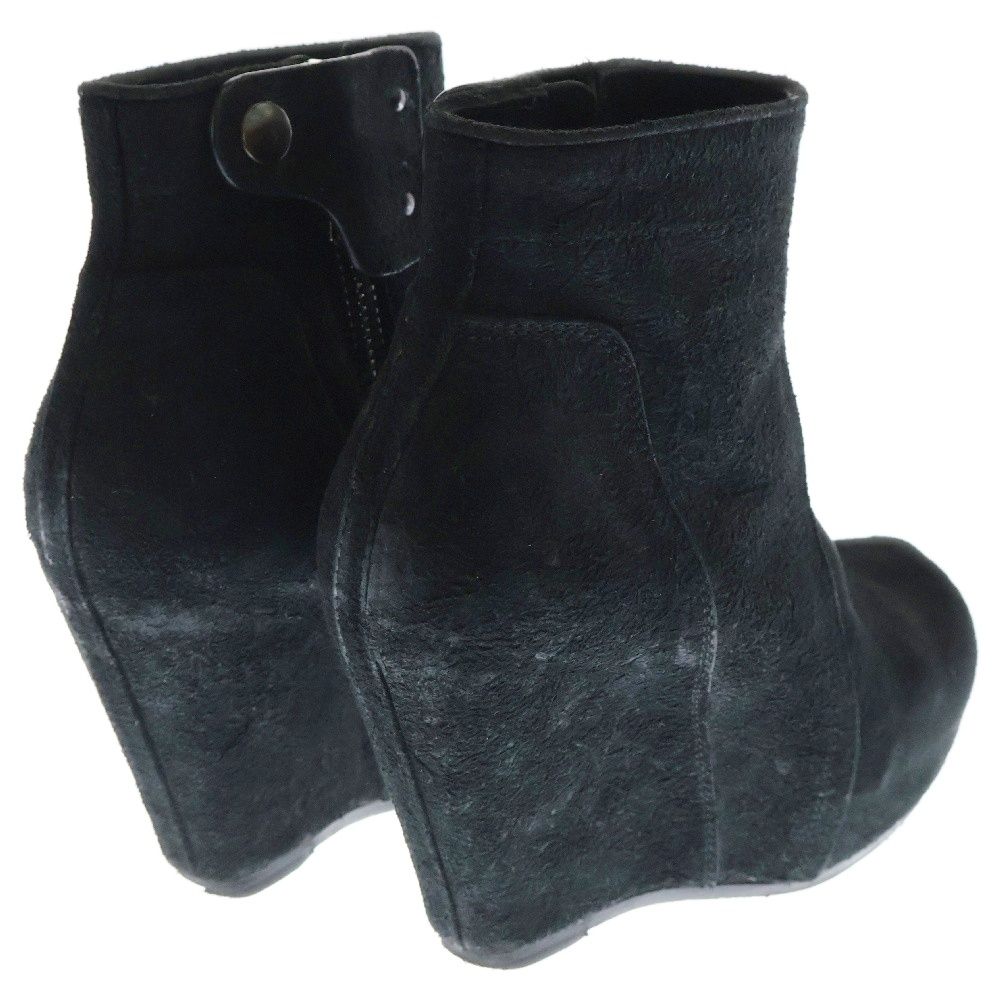 【残りわずか】RICK OWENS レザーウェッジチェルシーブーツ RICK OWENS - 【24AW】グリル ウェッジ ビートル ブーツ