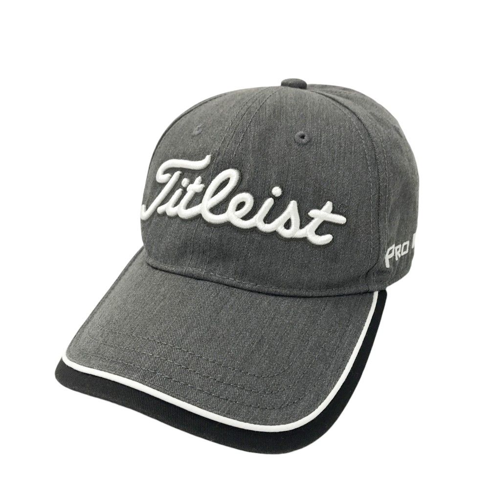 TITLEIST タイトリスト ×FOOT JOY キャップ  グレー系 フリー(57-59cm) [240101289411] ゴルフウェア ストスト