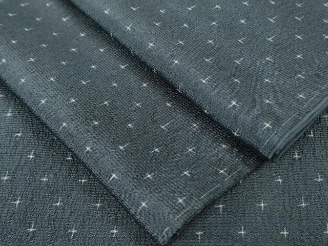 平和屋着物□極上 本塩沢 十字絣 逸品 未使用 DZAA7099kh5 - メルカリ