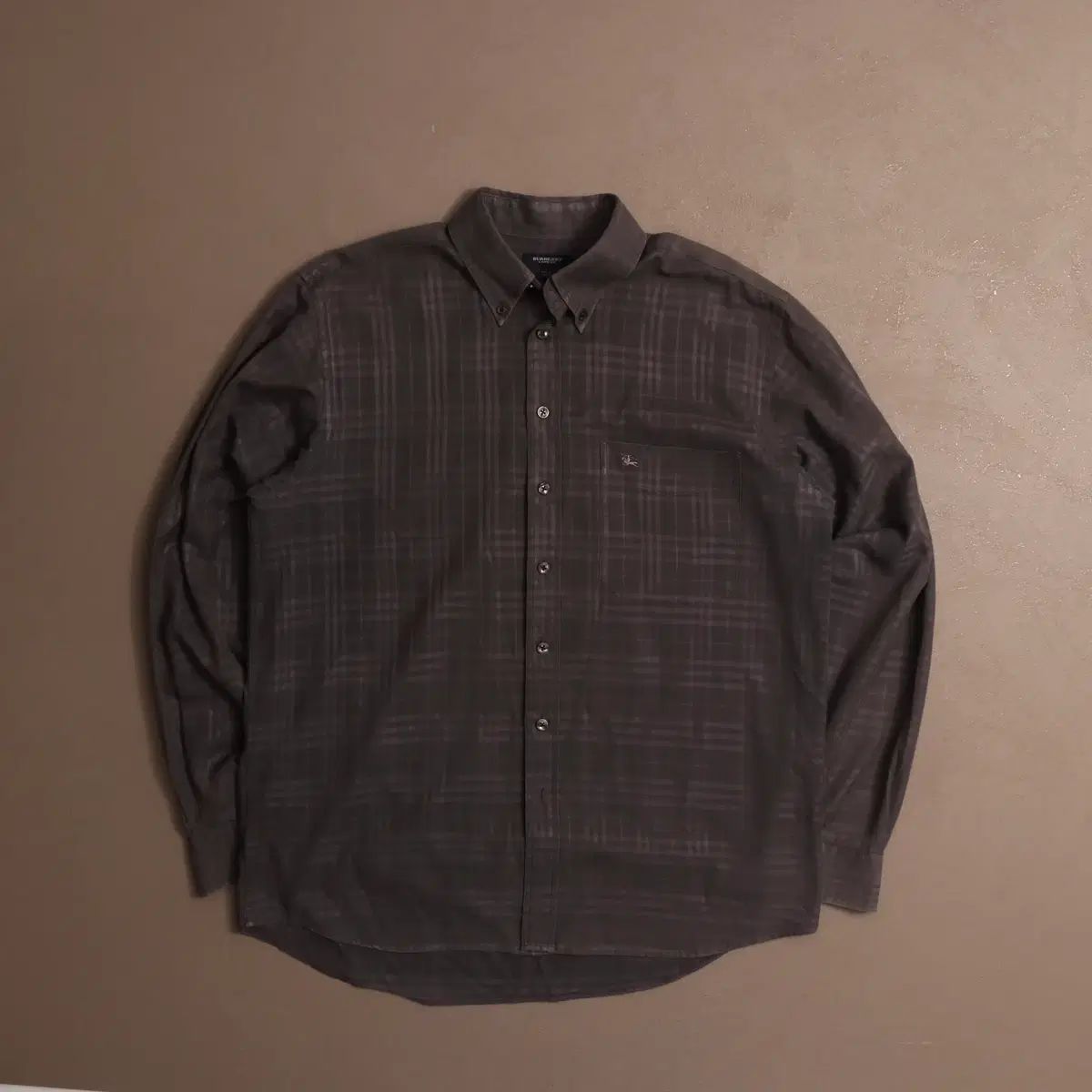 BURBERRY バーバリー ノバチェック グレー シャツ A1206